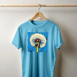 Camiseta Majica sa štampanim printom Cam 967A, Muška, Akvamarin