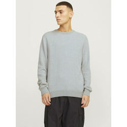 Light grey mens sweater Jack & Jones Globe - Mens