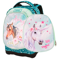 TARGET šolska torba SUPERLIGHT Petit 2 face Magical Ride 27612