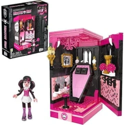 Monster High Mega Monster High Set Za Sestavljanje - Draculaura's Boo-k Crypt