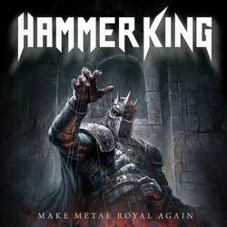 Hammer King - Make Metal Royal Again (Gold Red Sunburst Coloured) (LP)