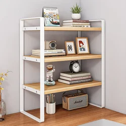 Anerya Polica za knjige, 60x20x40 cm, 3 nivoa, Bela