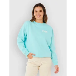 Rip Curl Surf Puff Inspired Crew Sweater light sea blue