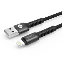 Kabel Teracell Evolution CA-320 iPhone Lightning 2.4A crni 1m
