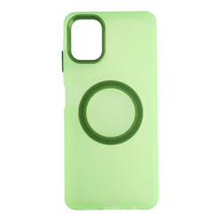Silikonska futrola Magsafe FLURO COLOR Samsung A06 ZELENA