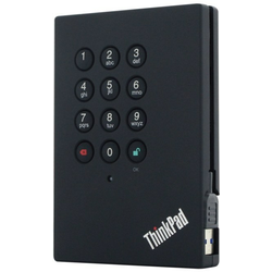 Lenovo ThinkPad USB 3.0 Secure Hard Drive - 1,000 gigabytes 0A65621