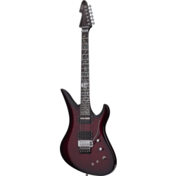 Schecter Nikki Stringfield A-6 FR S Bright Red Burst Električna Gitara