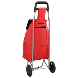 Kolica za kupovinu Crvena 35 x 28 x 92 cm Oxford tkanina