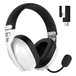HATOR Hyperpunk 3 Gaming slušalke, bele (USB-C, Bluetooth)