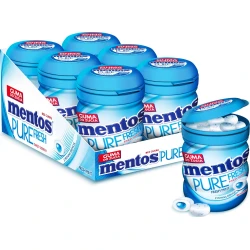 Mentos Pure Fresh Freshmint škatla 6x60 g