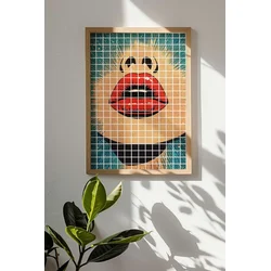 Wallity Uramljena slika Popkare3, 33x48 cm