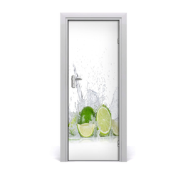 tulup.si Samolepilni tapete na vratih Lime 95x205 cm