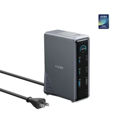 Anker Prime Docking Stanica 160W, 14u1, Dual Display, siva