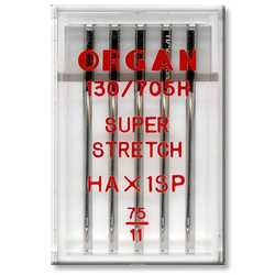 ORGAN Mašinske igle Super Stretch NM 75 130/705H