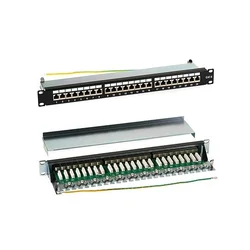 Patch Panel 24P SFTP CAT6a 1U