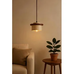 Opviq Luster Ente, 1 x E27 Max, 40W, Bež-kesten