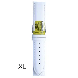 Kožni kaiš Diloy XL 12mm DIL302EL.22 Bela boja