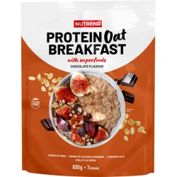 Nutrend Protein Oat Breakfast 630 g, čokolada