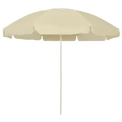 Suncobran za plažu žuta boja pijeska 240 cm