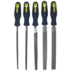 Set orodnih pil BLU-DAN, 5-delni fini/200 mm