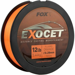 Exocet Fluoro Orange Mono 0.33mm 16lb / 7.5kg (1000m) (CML179)