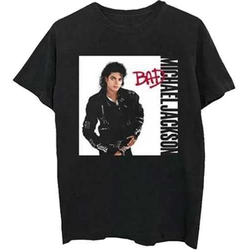 Michael Jackson Unisex majica Bad Black XL