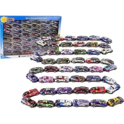 Lean-toys Komplet kovinskih avtov, 48 kos