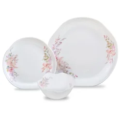 slomart KING Hoff Set kozarcev 18 kosov (opal, bel)