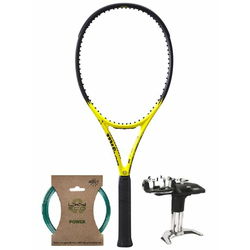Tenis reket Wilson Minions Clash 100 V2.0 - yellow/black + žica + usluga špananja