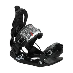 SP Bindings Fastec Kiddo XS Kids Snowboard Bindings black