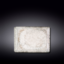 Pravokotni Krožnik, Silver Moon, 235x170mm, 2 kos