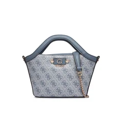 Guess Ročna torba Lindsey Mini HWSG97 49750 Modra