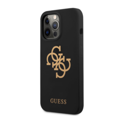 Maska Guess Hc Silicone 4G za iPhone 13 Pro Max (6.7) crna.