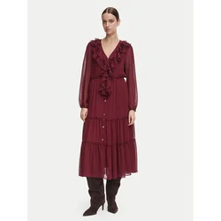 Morgan Vsakodnevna obleka 261-ROMANCE Bordo rdeča Regular Fit