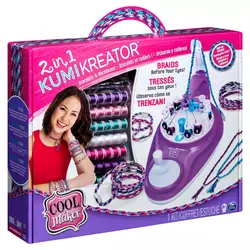 Kumi Kreator cool maker - set sa aparatom za izradu narukvica 2u1