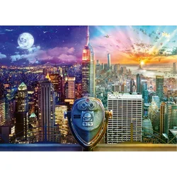 Schmidt Puzzle Dan in noč: New York 1000 kosov