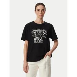 Guess Majica V6YI13 K4301 Črna Regular Fit