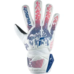 Reusch ATTRAKT SOLID JUNIOR, otroške nogometne rokavice, bela 5472016