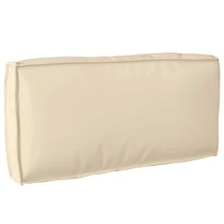 Jastuk Bež 80 x 40 x 12 cm Oxford tkanina