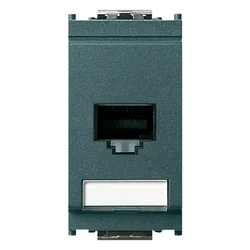 VIMAR IDEA PRIKLJ.RJ45 CAT 6 LAN (RJ45) ANTRACIT VI16359.6