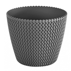 Prosperplast plastični kovček SPLOFY DSP300 siv