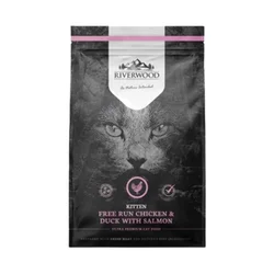 Riverwood Suva hrana za mačke Cat Kitten Piletina, pačetina i losos hrana, 2kg