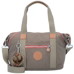 KIPLING Ročna torbica Art Mini kamela/temno bež/rdeča