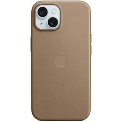 iPhone 15 FineWoven Case sa MagSafe-om - Taupe