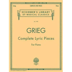 GRIEG:COMPLETE LYRIC PIECES FOR PIANO