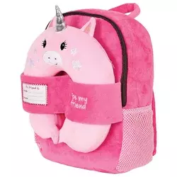 RUKSAK MINI S ODVOJIVIM JASTUKOM ZA PUTOVANJE LILY UNICORN PERLETTI 13098