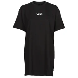 Vans CENTER VEE TEE DRESS Črna