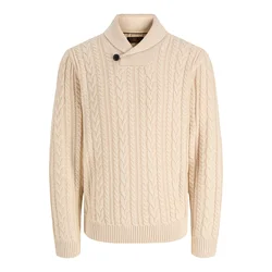 Jack & Jones Premium Pulover JPRBLUCALLUM bež