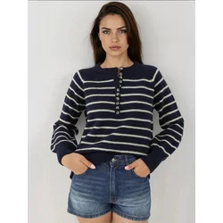 Hiccup Pulover Pullover nočno modra