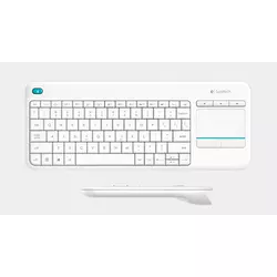 Logitech Wireless Touch Keyboard K400 Plus white (Pan Nordic) (920-007142)